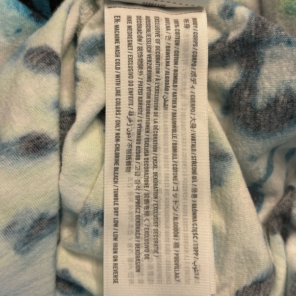 Abercrombie Kids Long Sleeve Tie-Dye T-shirt Size 15-16 - Picture 6 of 6